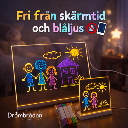 Drömbrädan™ LED-Ritbräda 🎨