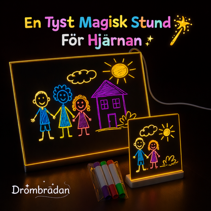 Drömbrädan™ LED-Ritbräda 🎨